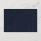 カスタムなバーの(ユダヤ教の)バル・ミツバーの披露宴カード エンクロージャーカード (裏面)