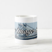 カスタムなパノラマの写真のマグ コーヒーマグカップ (中央)