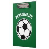 カスタムなパーソナライズなサッカーのコーチのスポーツの付属品 クリップボード (左)