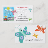 カスタムなビジネスキャンプ場/RVの販売 名刺 (正面/裏面)