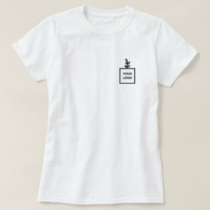 カスタムなビジネスロゴのTシャツ Tシャツ
