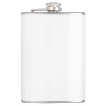 カスタムなビニールの包まれたなフラスコ- 6oz.