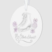 カスタムなフィギュアスケートのオーナメント オーナメント (正面)