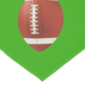 カスタムなフットボールのパーティー ショートテーブルランナー (コーナー)