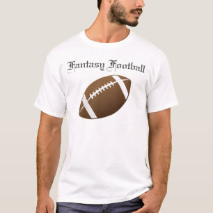 カスタムなフットボールのベクトルファンタジーのフットボール最高殊勲 Tシャツ