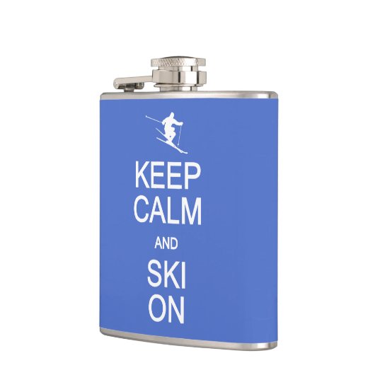カスタムなフラスコの平静及びスキーを保って下さい フラスク (左)