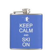 カスタムなフラスコの平静及びスキーを保って下さい フラスク (正面)