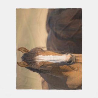 カスタムなフリースブランケット、媒体-バックショット フリースブランケット