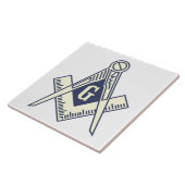 カスタムなフリーメーソンの青いロッジの壁のタイル タイル (側面)