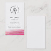 カスタムなブドウのブドウ園の赤ワインの名刺 名刺 (正面/裏面)