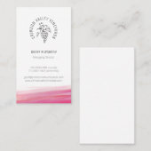 カスタムなブドウのブドウ園の赤ワインの名刺 名刺 (正面/裏面)