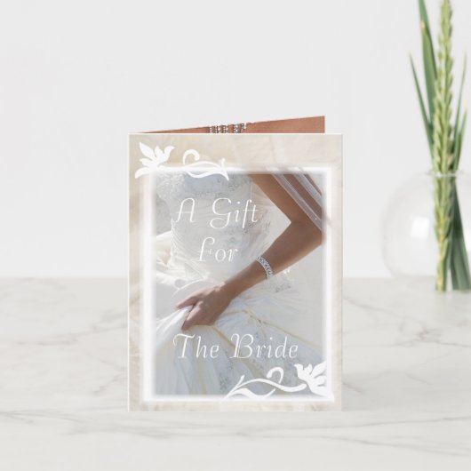 カスタムなブライダルシャワー/ギフトカード シーズンカード (正面)