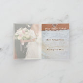 カスタムなブライダルシャワー/ギフトカード シーズンカード (内部)