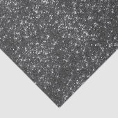 カスタムなプリントの黒のグリッターの効果のティッシュペーパー 薄葉紙 (詳細)