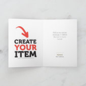 カスタムなプリントDIYメダル青銅はあなたのロゴを編集します加えます サンキューカード (内部)