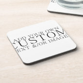 カスタムなプロダクト コースター (左側)