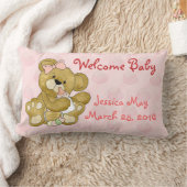 カスタムなベビーの枕 ランバークッション (ブランケット)