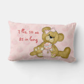 カスタムなベビーの枕 ランバークッション (裏面)