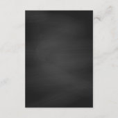 カスタムなベビーシャワーの表示カード エンクロージャーカード (裏面)