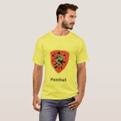 カスタムなペイントボールのワイシャツ Tシャツ (正面フル)