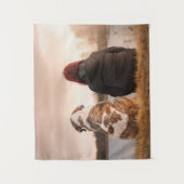 カスタムなペット写真のタペストリー タペストリー (正面)