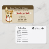 カスタムなペット名刺 名刺 (正面/裏面)