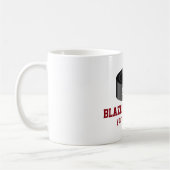 カスタムなホッケー選手数チーム名前 コーヒーマグカップ (左)