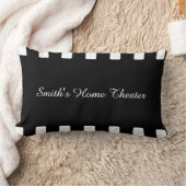 カスタムなホームシアターの枕 ランバークッション (ブランケット)