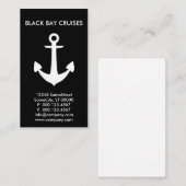 カスタムなボートのいかりの会社 名刺 (正面/裏面)