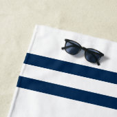 カスタムなボートの大尉の一流の航海のないかりの救命浮輪 ビーチタオル (インサイチュ)