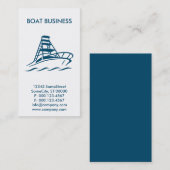 カスタムなボートビジネス 名刺 (正面/裏面)