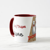 カスタムなボーリングのマグのギフト マグカップ (正面左)