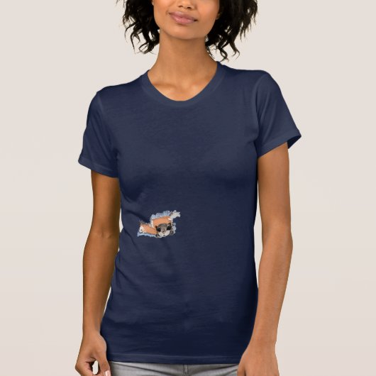 カスタムなムササビの芸術 Tシャツ (正面)