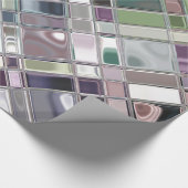 カスタムなモザイク・タイルの芸術 ラッピングペーパー (角)