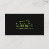 カスタムなモダン519 Ver.2 名刺 (裏面)