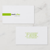 カスタムなモダン519B 名刺 (正面/裏面)