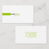 カスタムなモダン519B 名刺 (正面/裏面)