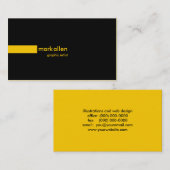 カスタムなモダン519G 名刺 (正面/裏面)