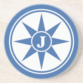 カスタムなモノグラム及び色の陶磁器のコースター コースター