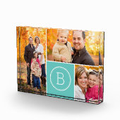 カスタムなモノグラム3の写真のブロック フォトブロック (右)