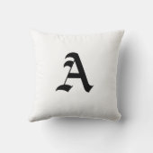 カスタムなモノグラム クッション (裏面)