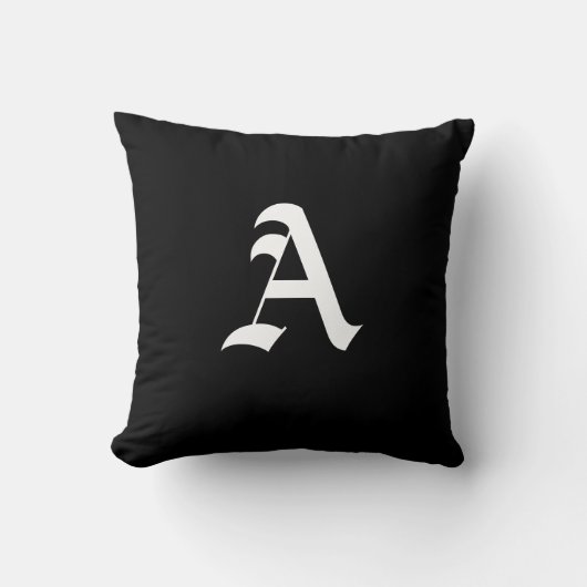 カスタムなモノグラム クッション (正面)