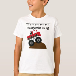カスタムなモンスタートラックのTシャツ Tシャツ