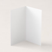 カスタムなリネン本は2"折りました名刺をx 3.5" 名刺 (内部)