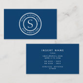 カスタムなロゴのプロフェッショナルのモダン 名刺 (正面/裏面)