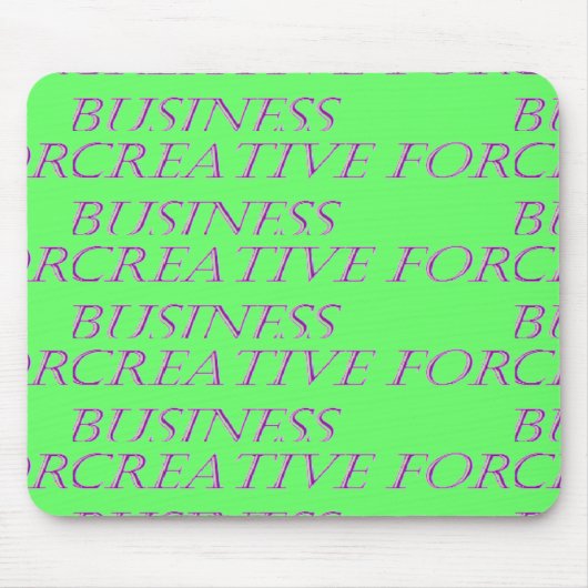 カスタムなロゴのマウスパッド マウスパッド (正面)