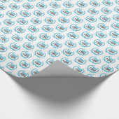 カスタムなロゴ|色を作成して下さい ラッピングペーパー (角)