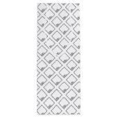 カスタムなワインのギフトバッグ-ロゴパターン ワインギフトバッグ (裏面)