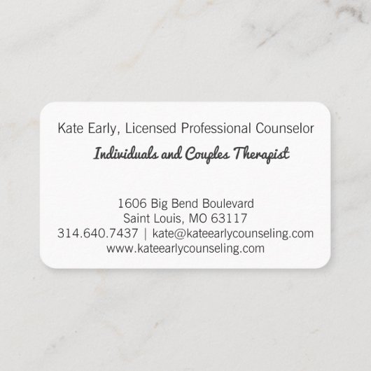 カスタムなヴィンテージの人間の脳のイラストレーション 名刺 (裏面)