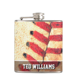 カスタムなヴィンテージの野球の球 フラスク